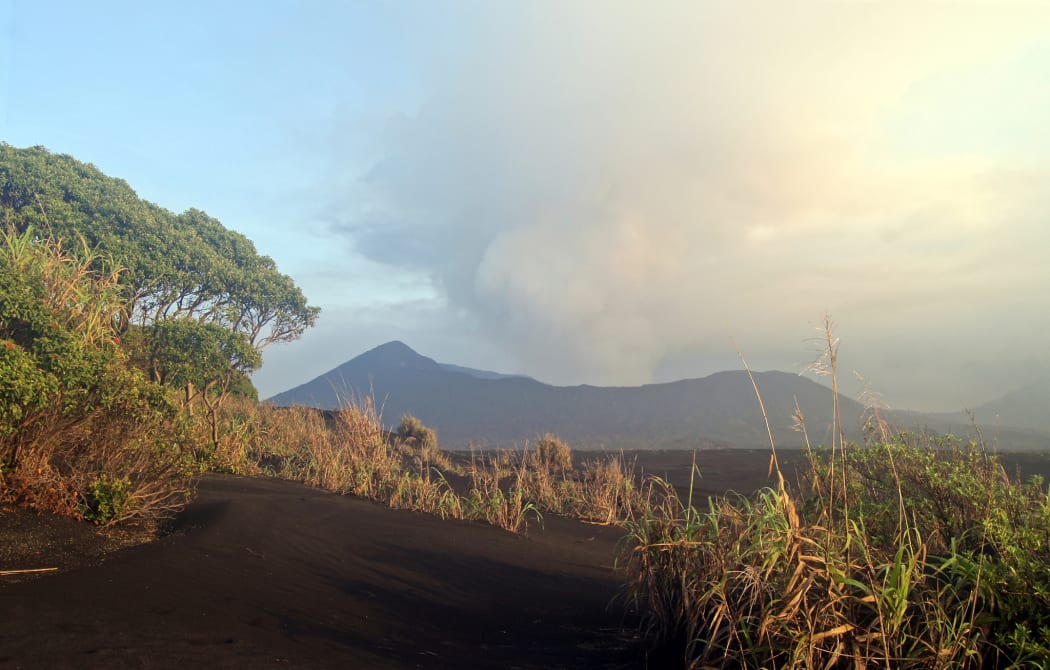The Ambrym volcano