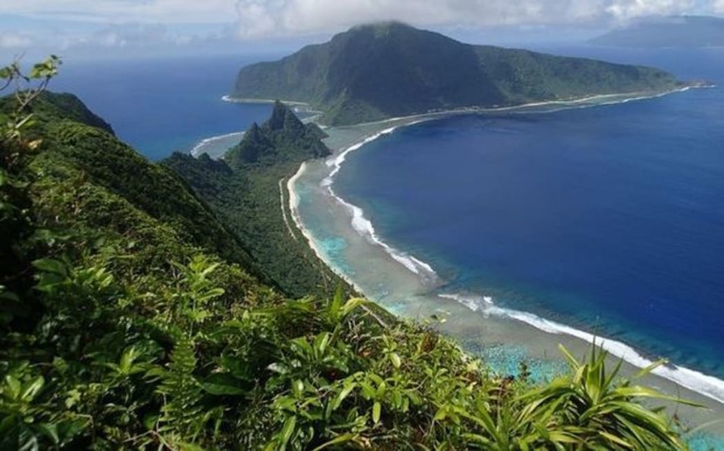 Ofu and Olosega in the Manu'as in American Samoa.