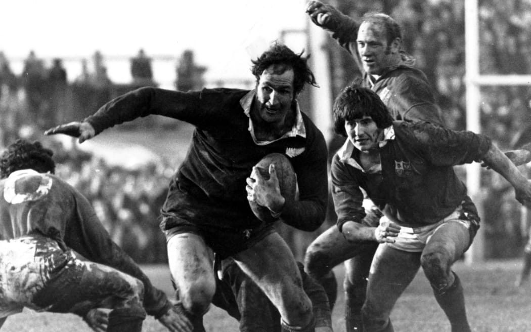 Ian Kirkpatrick, New Zealand All Blacks v British and Irish Lions, Lions tour to New Zealand, 1977.