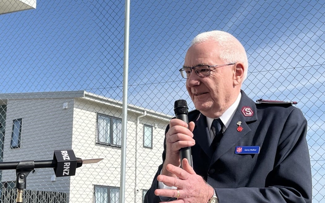 Salvation Army chief secretary Colonel Gerry Walker.