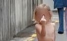 A message for the media from the junior 'unruly tourist' in January 2019