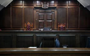 040714. Photo Diego Opatowski / RNZ. Wellington High Court. Courtroom 1.