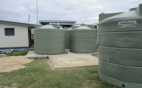 Nine water tanks were installed under the Tropic Twilight exercise including these at Pangai fire and police station.