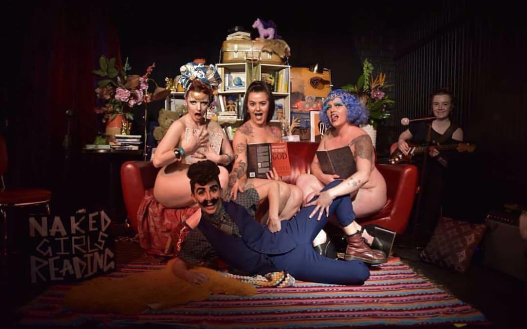 Naked Girls Reading with host Hugo Grrrl