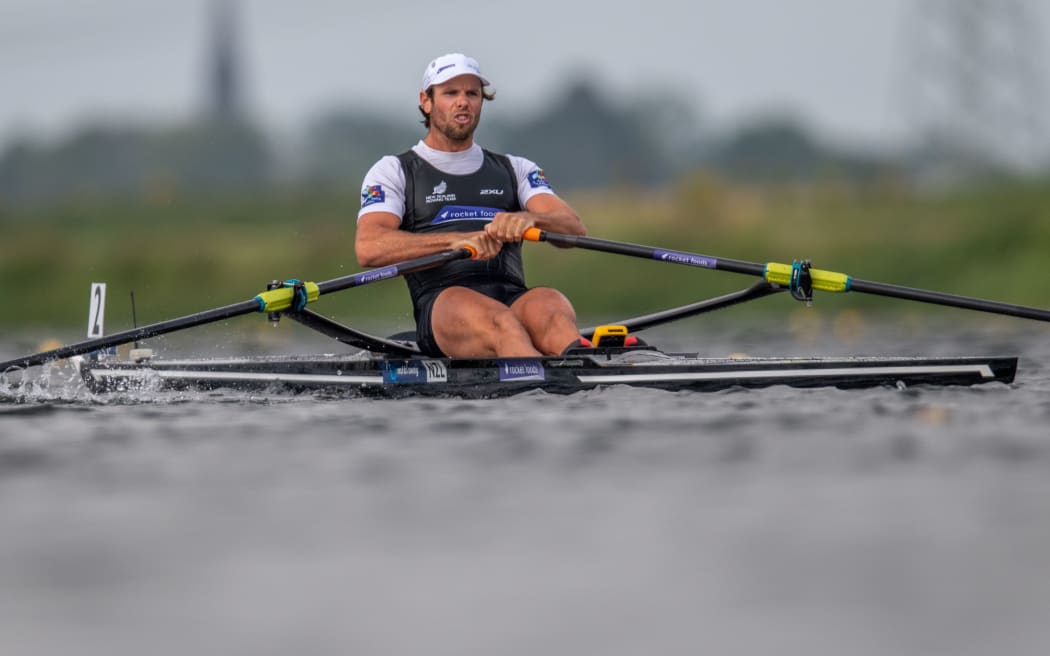 Robbie Manson, New Zealand elite Mens Single Scull