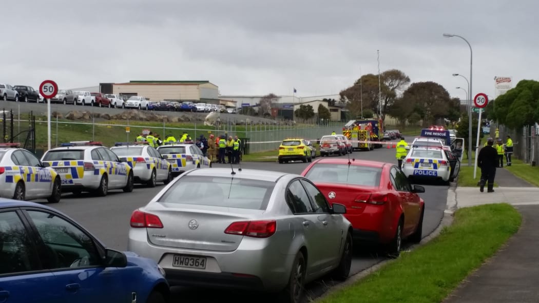 Explosion at Wiri