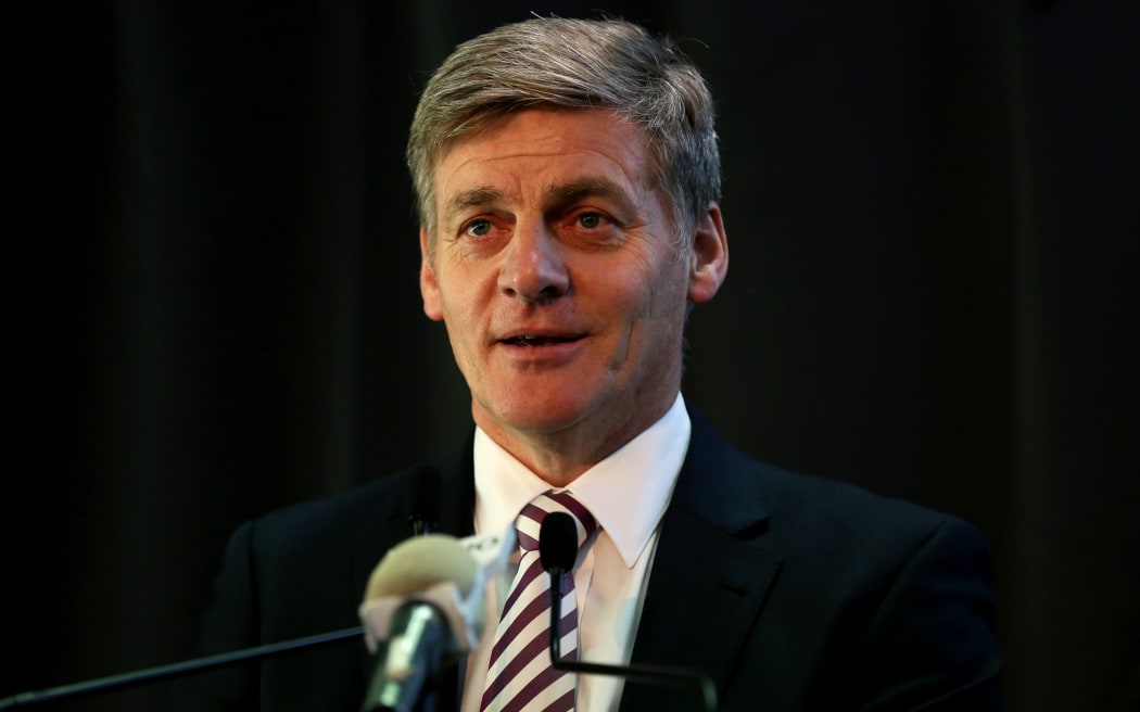 Bill English giving the pre-budget speech to the Wellington Chamber of Commerce.