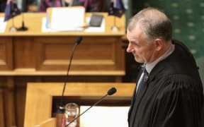 The Speaker, Trevor Mallard on his feet