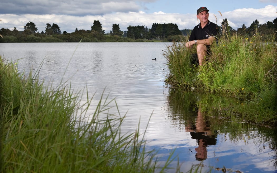 Bay of Plenty Regional Council lakes operations manager Andy Bruere. Photo / Stephen Parker