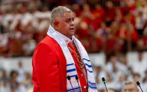 Samoa's new prime minister Laaulialemalietoa Polataivao Fosi Schmidt made his support for Israel clear as he was sworn into power. (Facebook: Government of Samoa)