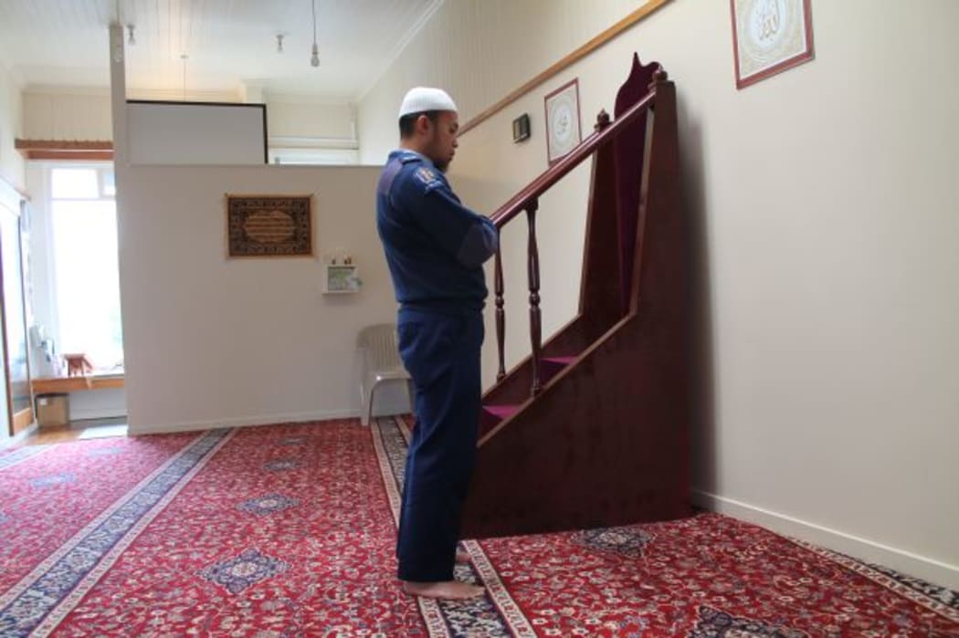 Prayers 5 times a day, Saifudin is the local Imam too