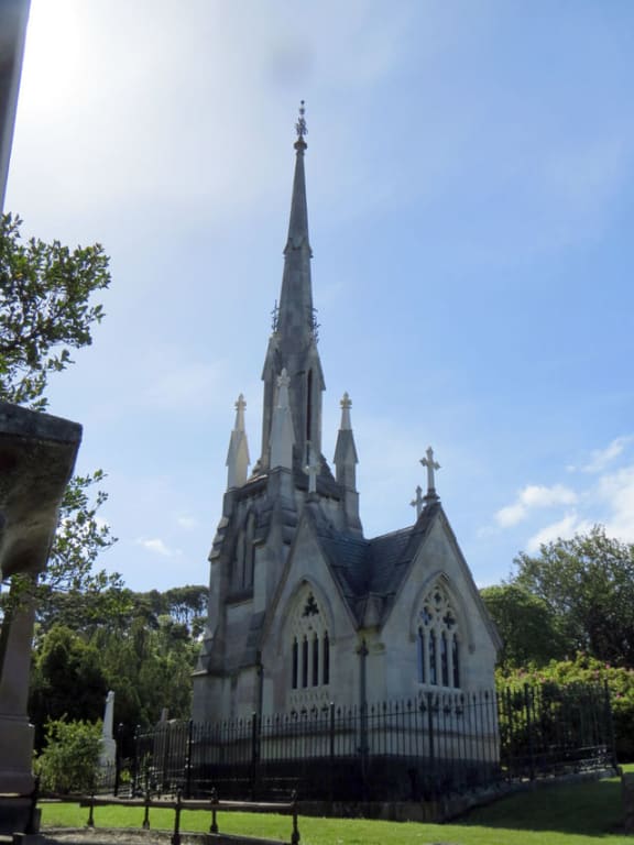 William Larnach's tomb