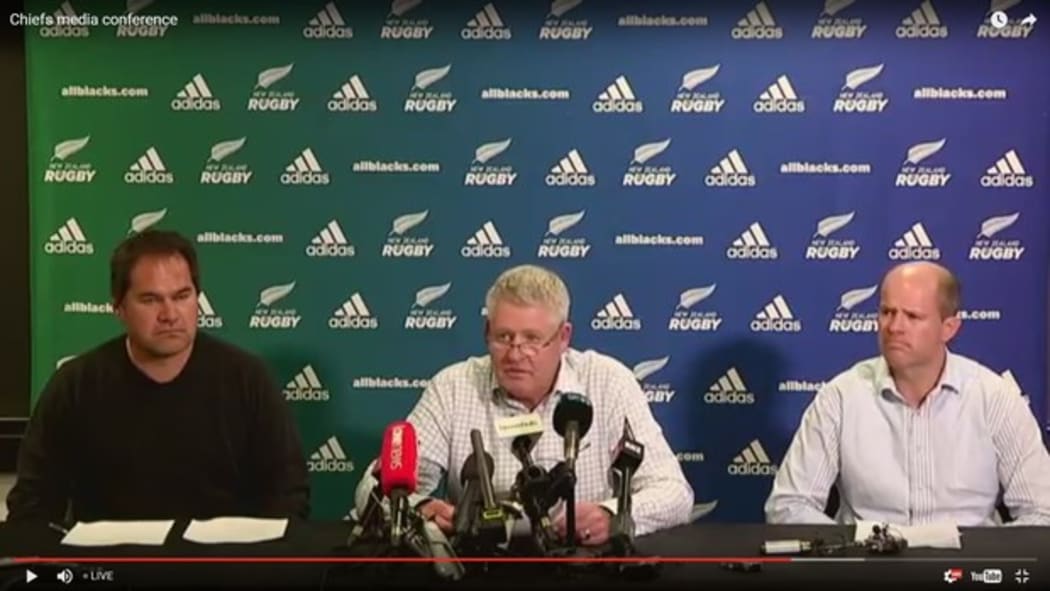 Chiefs' media briefing