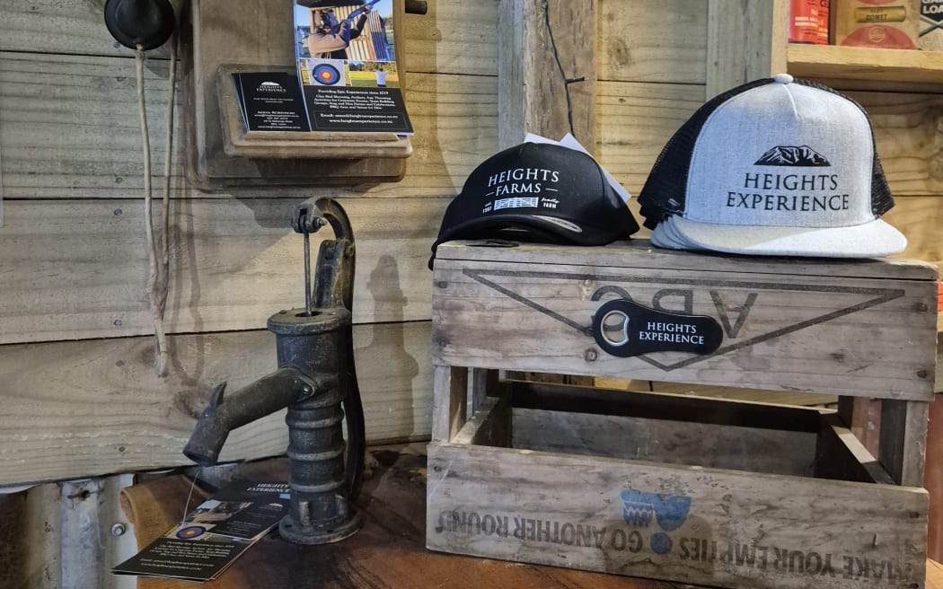 The Heights Experience includes a range of outdoor activities, including clay bird shooting, archery, axe throwing, golf challenge, as well as lawn games.