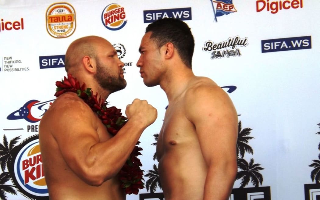 Jason Bergman (L) and Joseph Parker