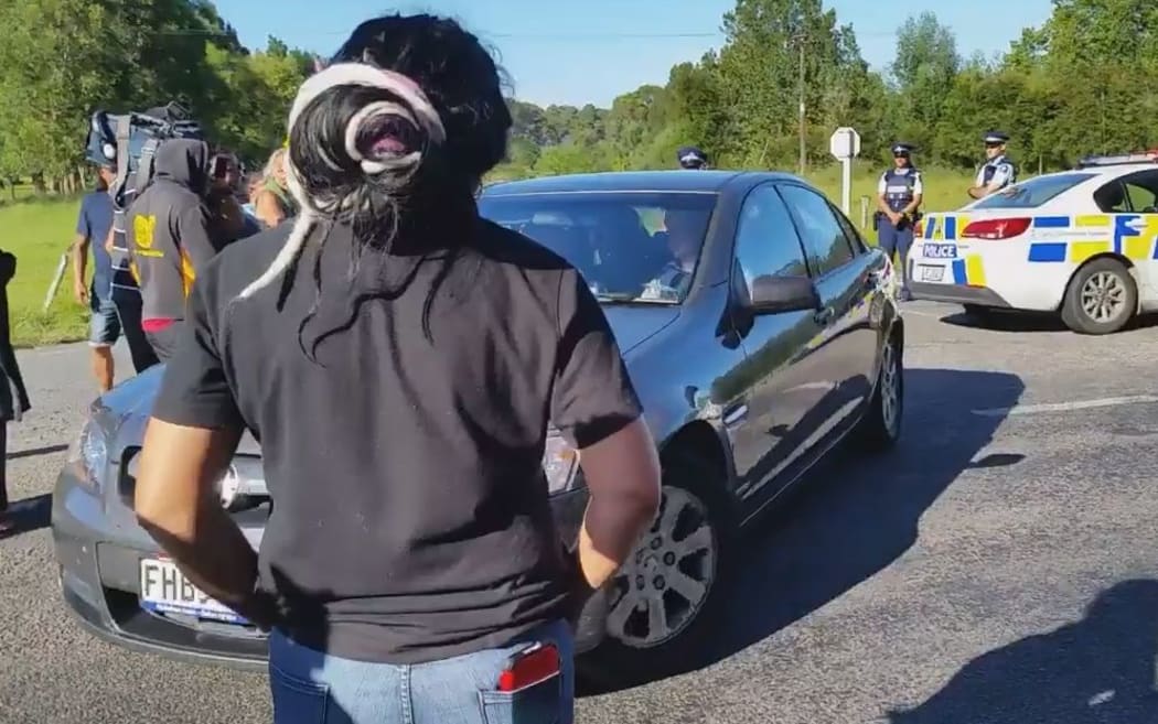 Kawerau stand-off - arrest 10 March 2016