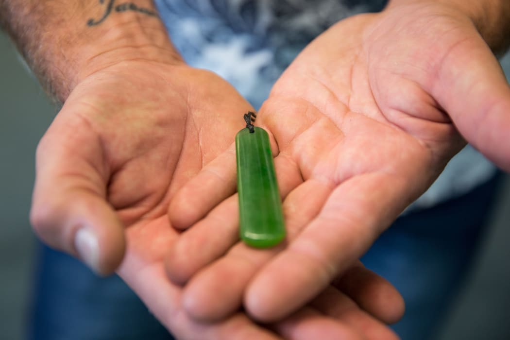 Kelvin never leaves home without his pounamu gifted by a special friend.