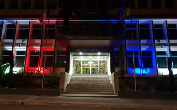 New Caledonia's Congress building in Noumea's Boulevard Vauban
