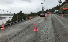 State Highway 7 at Omoto is now open with one lane.