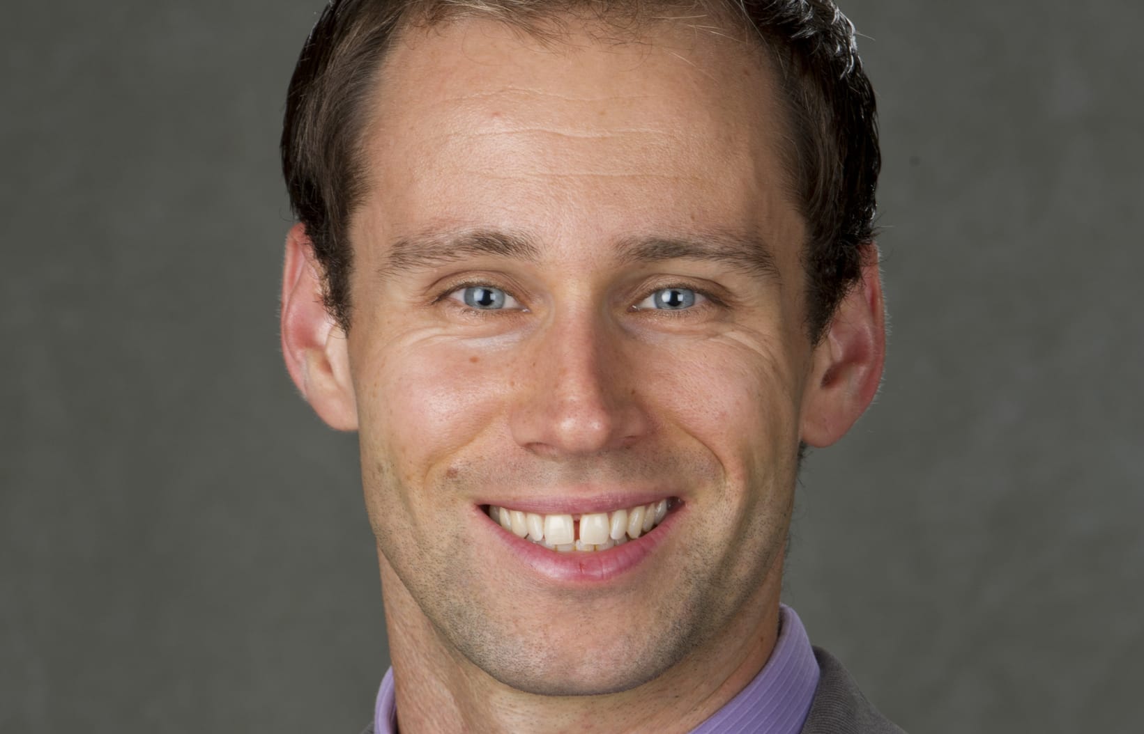 Lee Gettler is an assistant professor of Anthropology. Photo by Barbara Johnston/University of Notre Dame