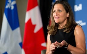 Canadian Foreign Minister Chrystia Freeland.