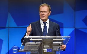 European Council president Donald Tusk