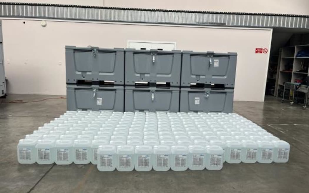 Earlier this month an estimated 1,950 litres of GBL have been seized. Four men are now before the courts on a range of significant drugs charges.