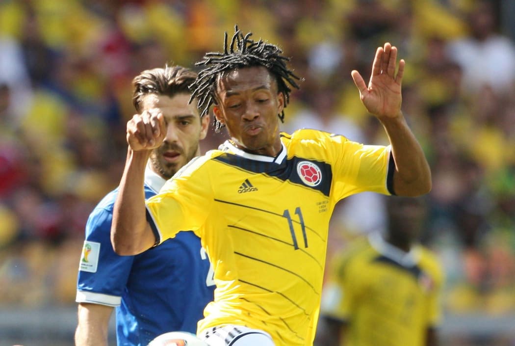 Colombia winger Juan Cuadrado