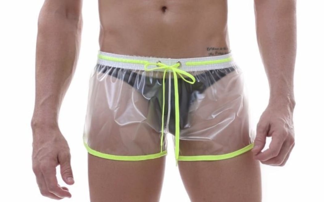 plastic shorts