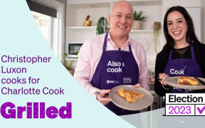 Grilled election series, presented by Charlotte Cook.