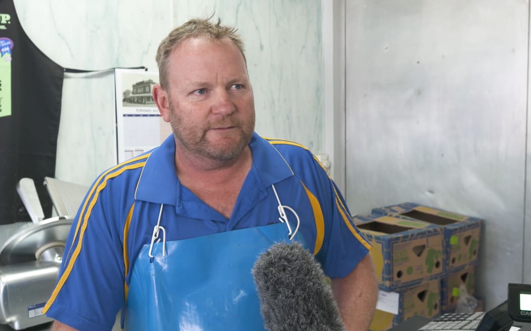 Brett Collins, owner of Tairua Butchery.