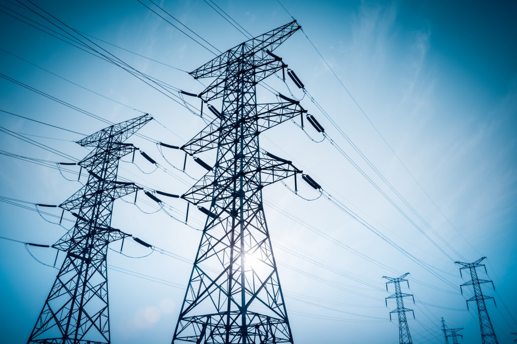 Electricity pylon.