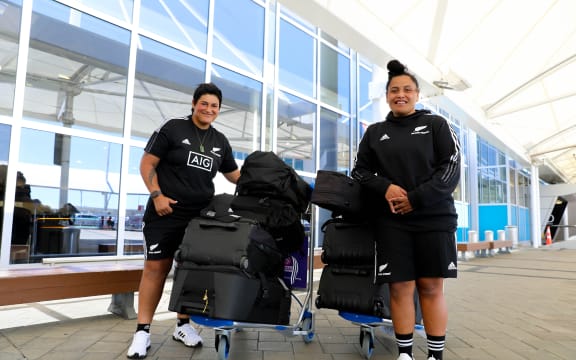 Te Kira Ngata-Aerengamate and Krystal Murray.