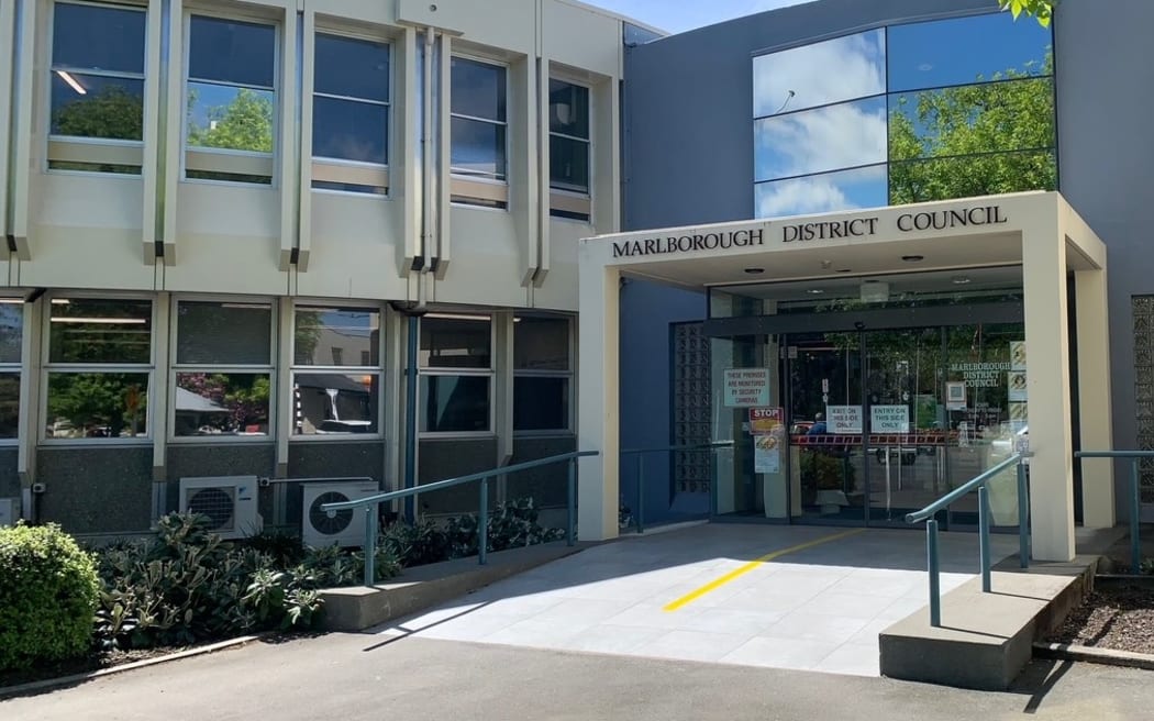 The Marlborough District Council building in Blenheim