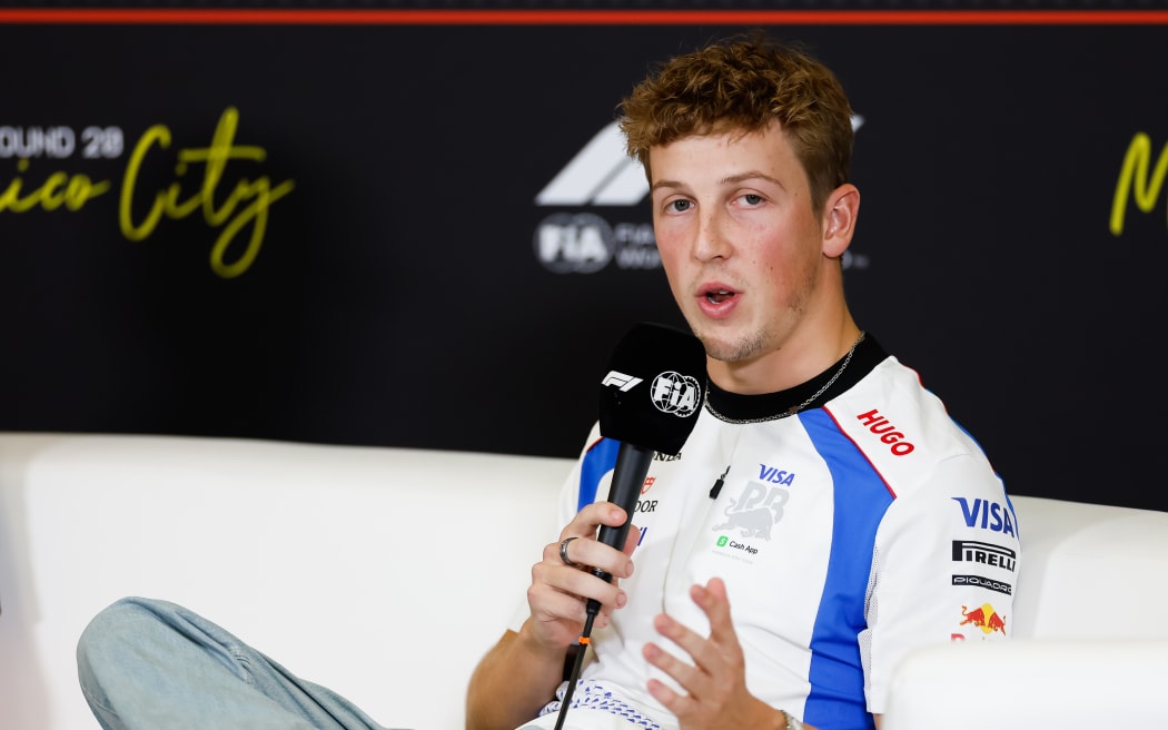New Zealand F1 driver Liam Lawson.