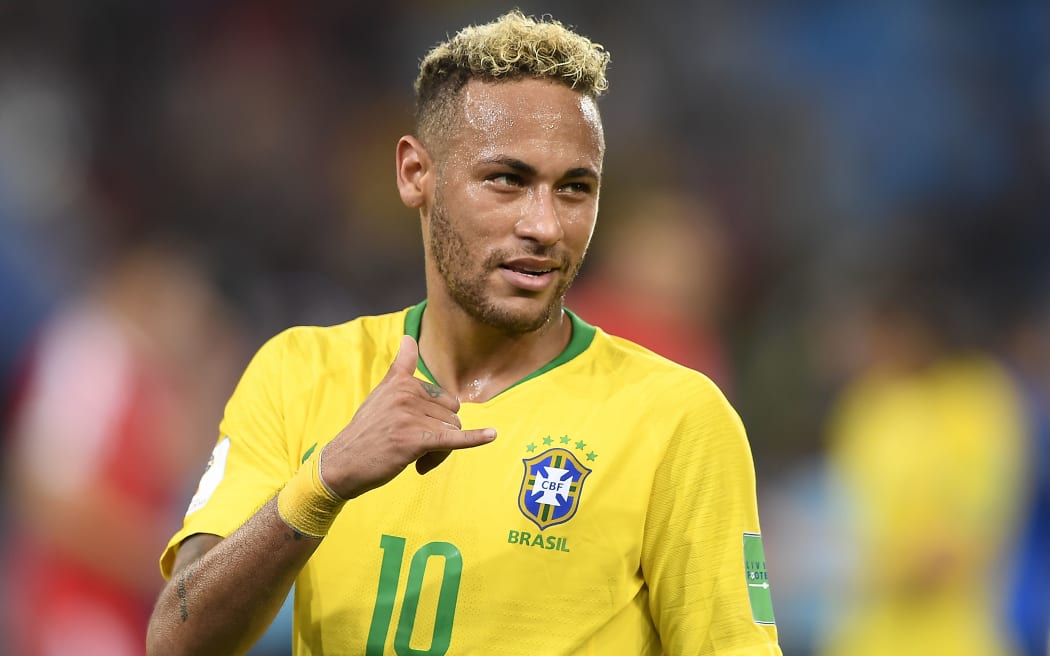 Brazilian star Neymar.