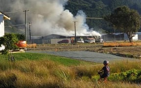 Trentham fire, Upper Hutt, 25 January.