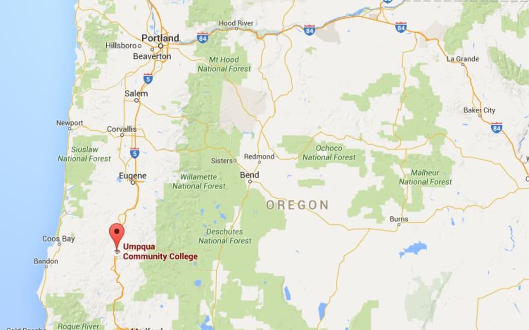 Umpqua Community College campus, Roseburg, Oregon.