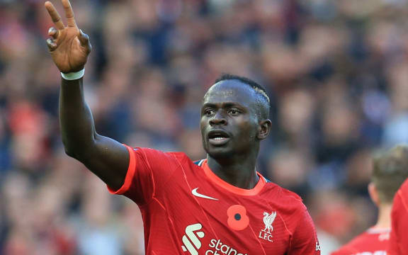 Sadio Mane of Liverpool.