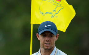 Rory McIlroy at the US Masters.