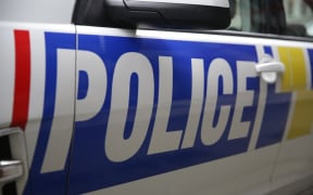 23062016 Photo: RNZ / Rebekah Parsons-King. Police car.