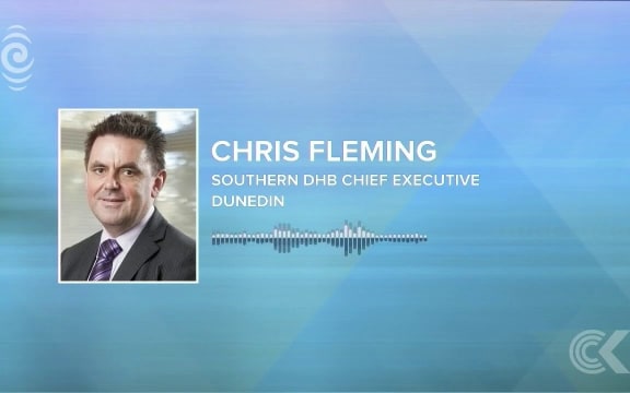 Southern DHB CEO on urology dept   It's not good enough