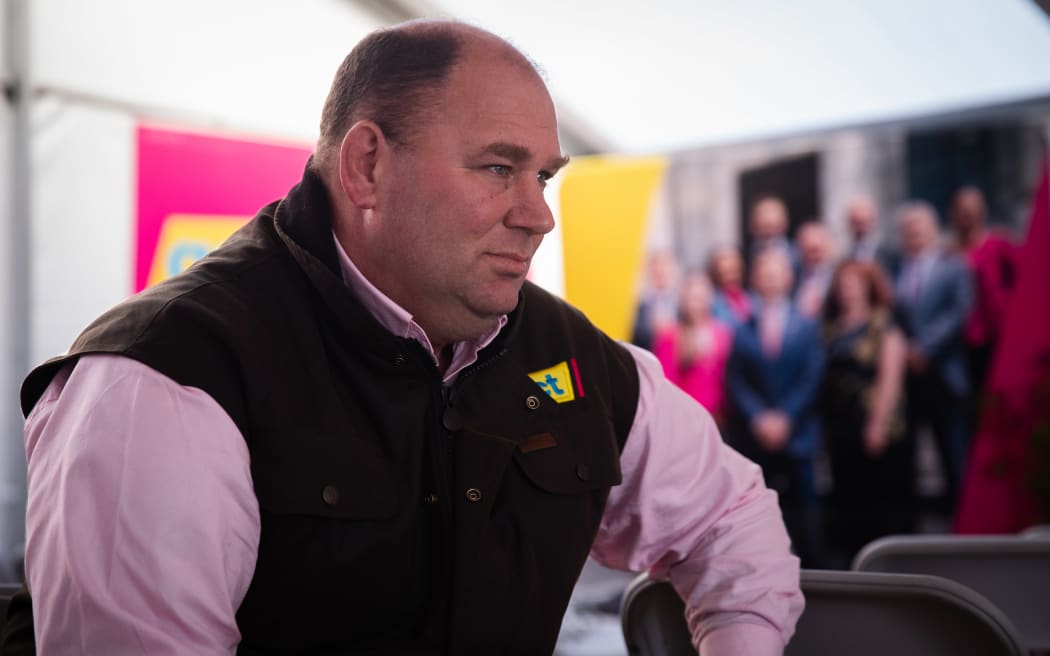 ACT Party member and ex-Federated Farmers president Andrew Hoggard