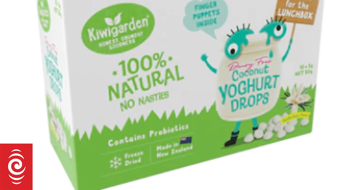 Kiwigarden recalls dairy-free yoghurt drops after traces of milk found - Vimarsana News