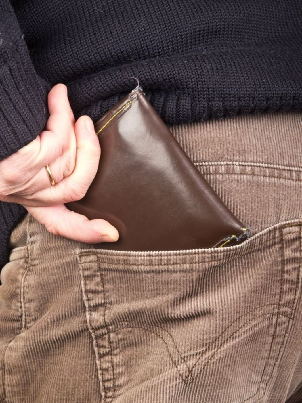 Wallet in pocket
