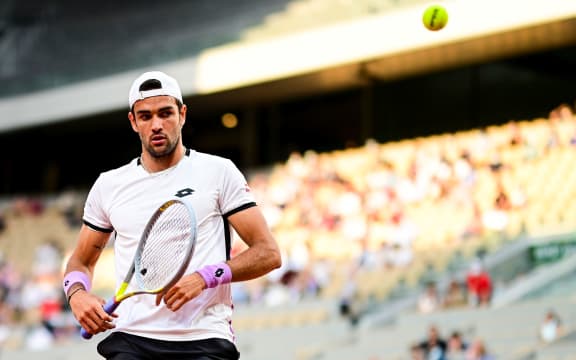 Matteo Berrettini Italian tennis player