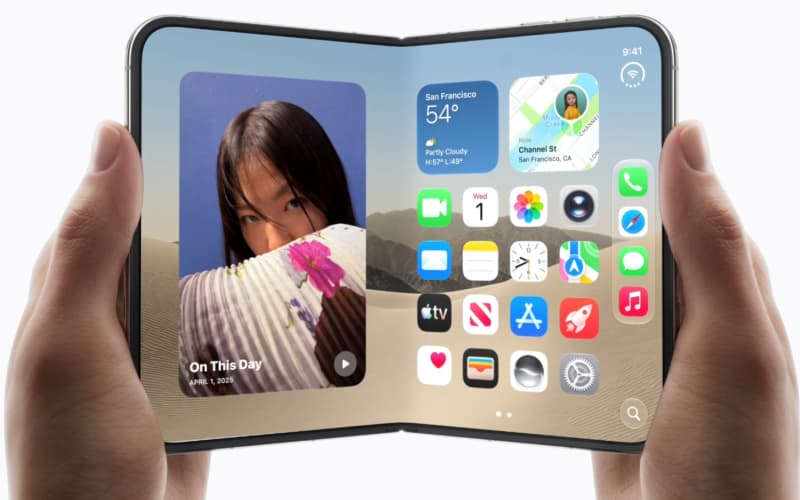 Apple debuts $3400 passport-shaped foldable phone, called Duo | RNZ