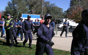 Australian Federal Police officers