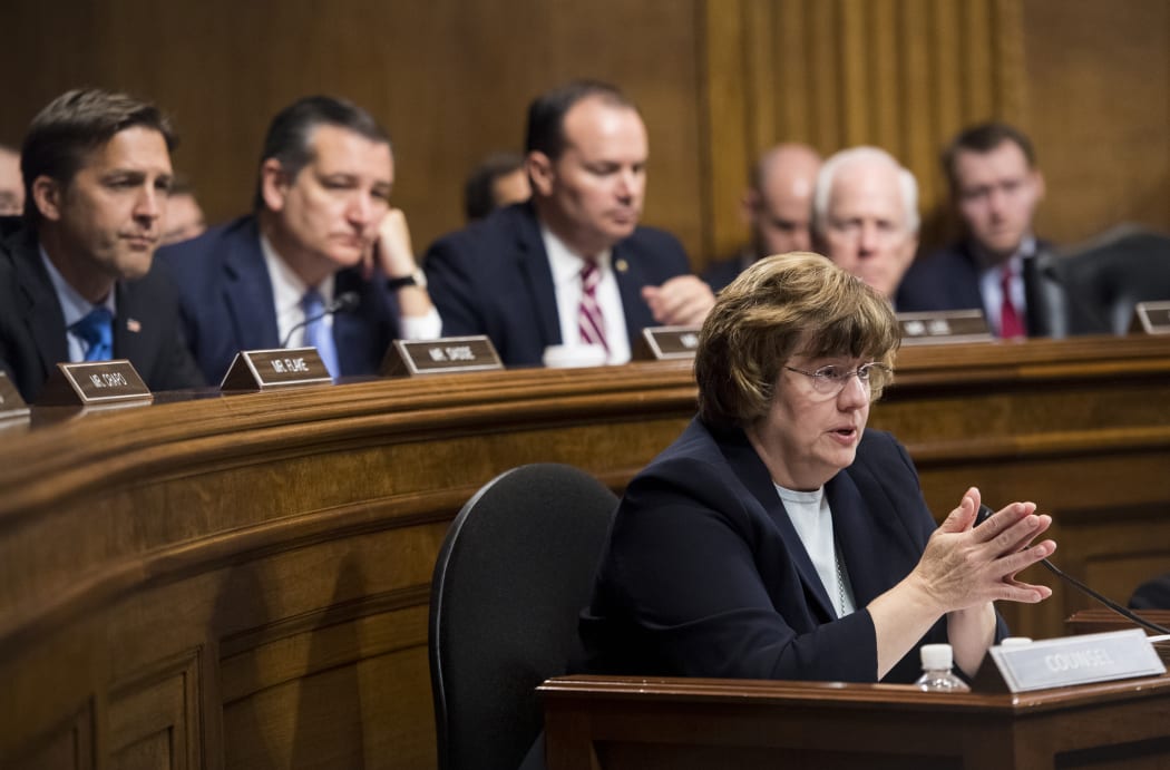 Rachel Mitchell, a sex crimes prosecutor,  was hired by the committee to question Dr Ford