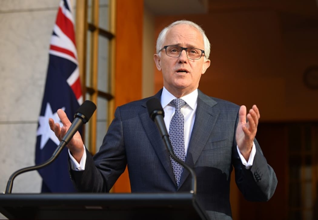 New Australian Prime Minister Malcolm Turnbull announces his Cabinet on 20 September 2015.
